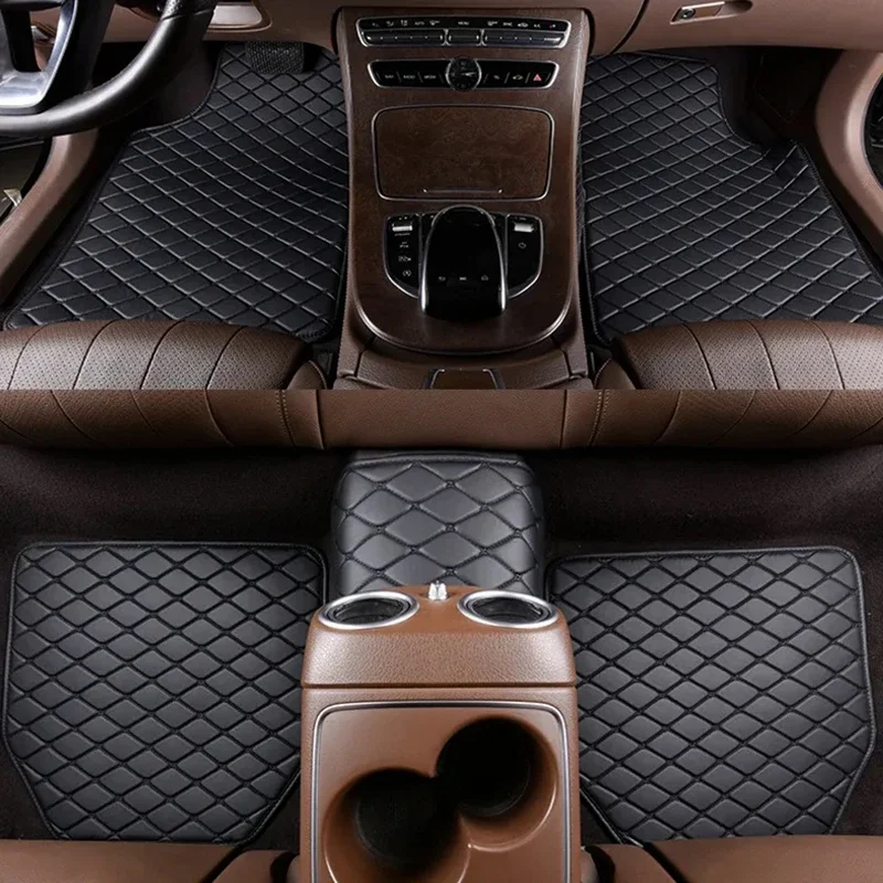 Car Floor Mat Rubber - Tappetini per auto 5 pezzi in