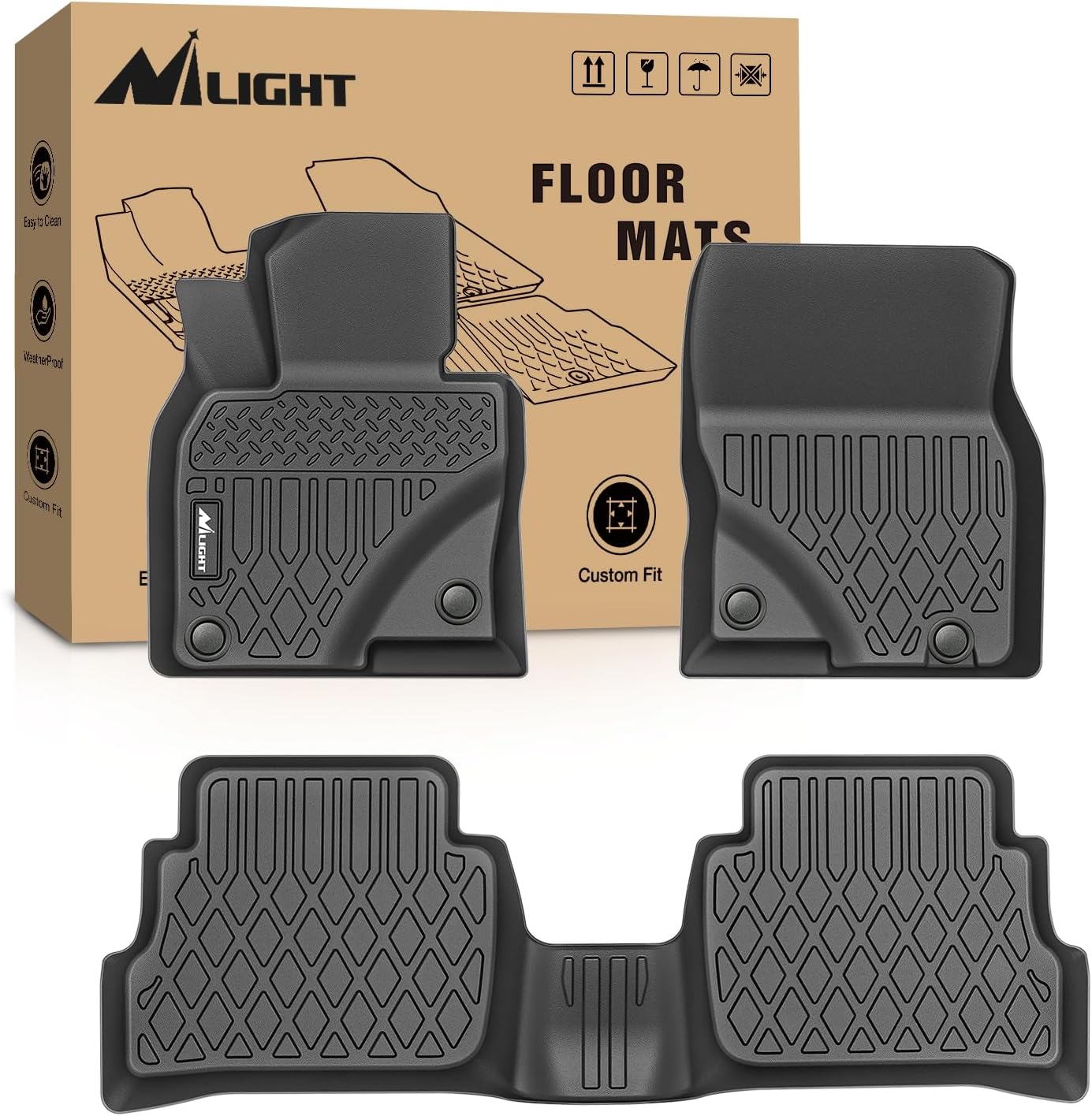 Car Floor Mat Rubber - Tappetini Auto Nilight su Misura in