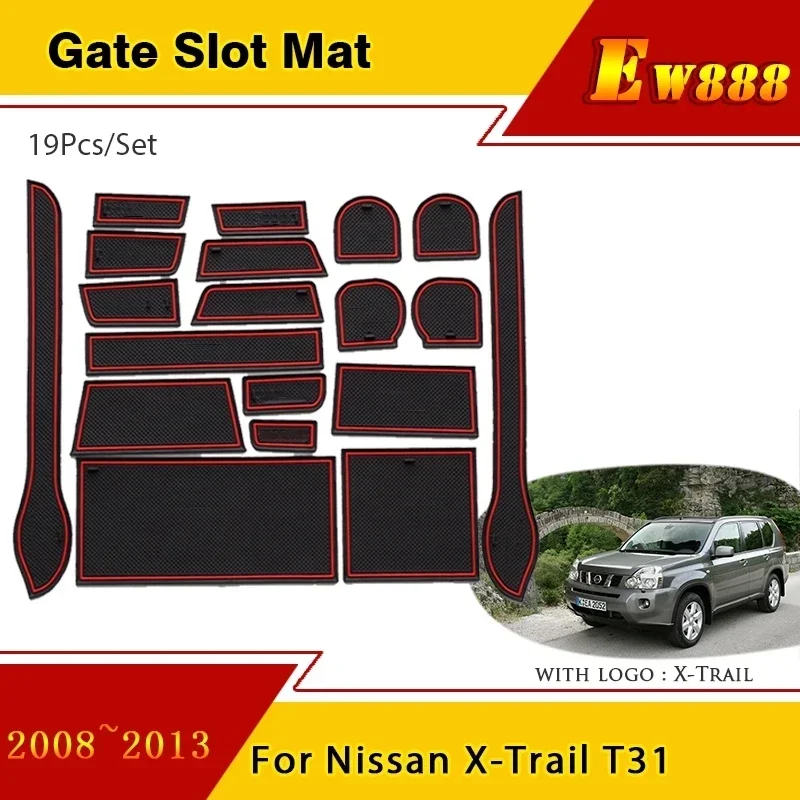 Car Accessories Xcent - Cuscinetto scanalato per porta per Nissan