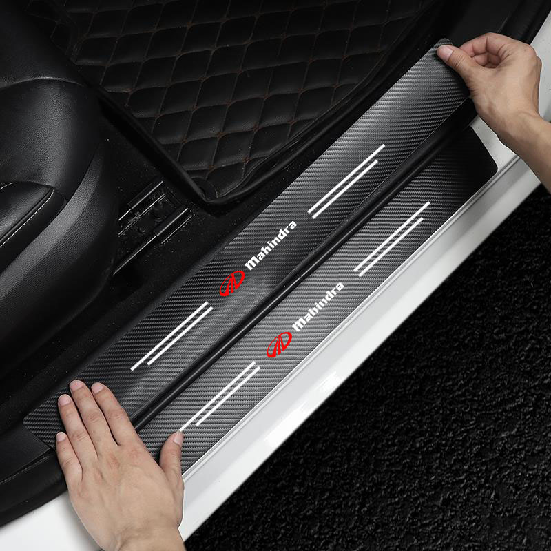 Car Accessories Xuv 300 - Adesivo protettivo per paraurti posteriore in