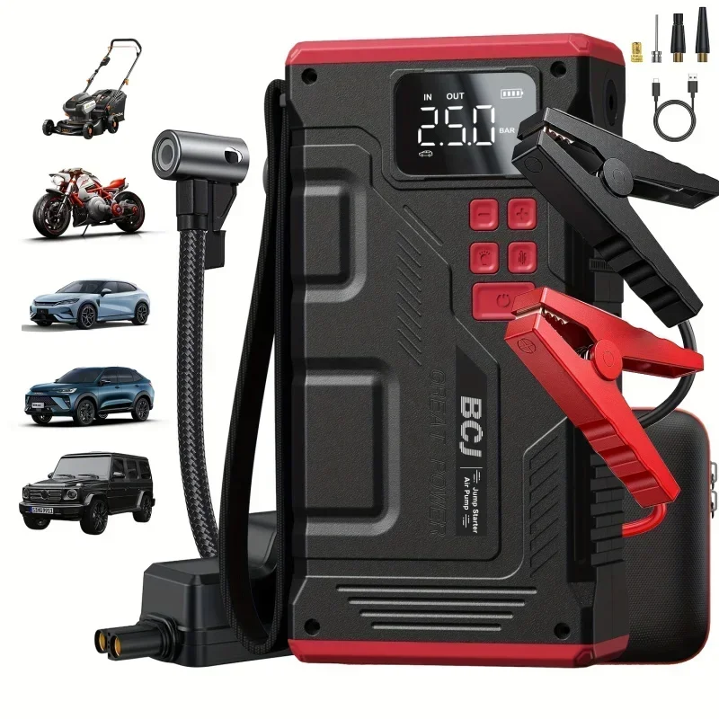 Portable Jump Starter - Nuovo Arrivo 2025: Avviatore di Emergenza