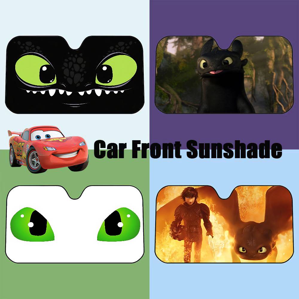 Car Accessories Outside - Parasole per Parabrezza Auto a Forma