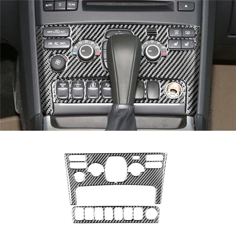 Car Accessories Sticker - Adesivo Decorativo in Fibra di Carbonio