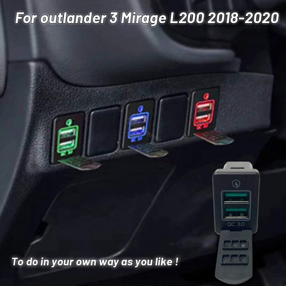 Car Accessories Qc - LED QC 3.0 caricabatterie Usb per