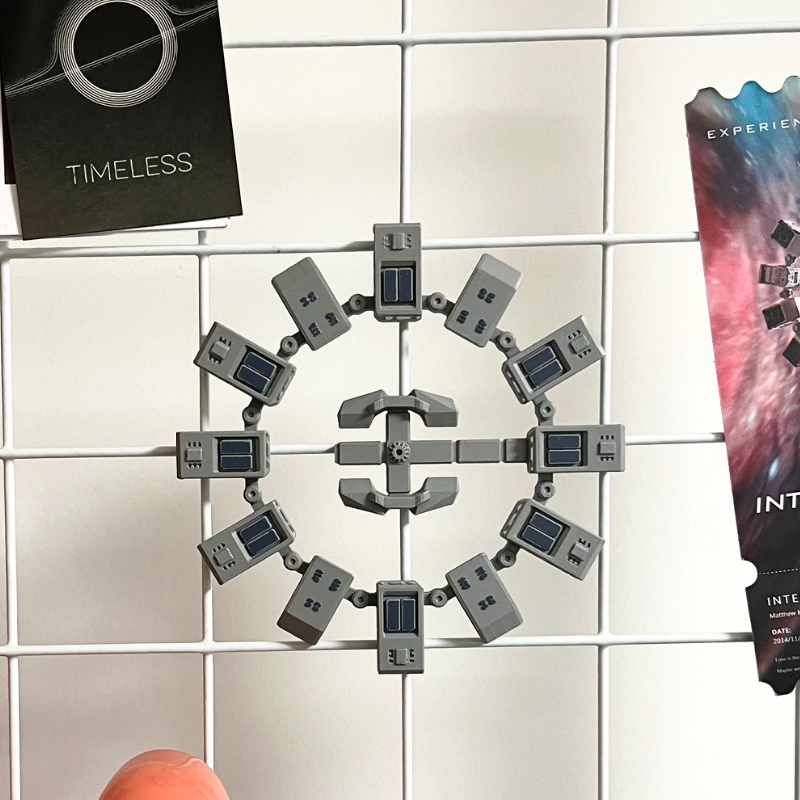 Car Accessories Sticker - Stazione spaziale interstellare di resistenza: magnete