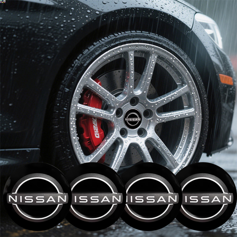 Car Accessories Xcent - 4 Pezzi Nuovi Coprimozzi con Logo