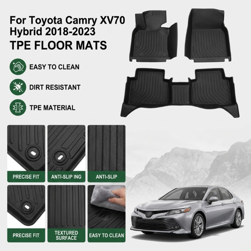 Car Floor Mat Rubber - Tappetini Auto in TPE per Toyota