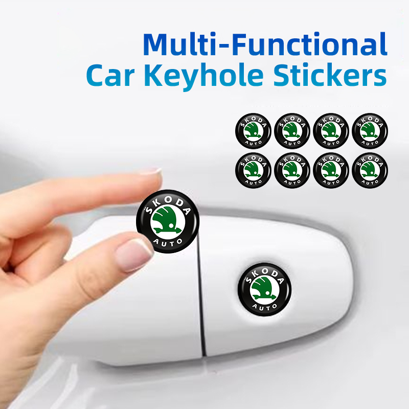 Car Accessories Sticker - Copertura Protettiva per Serratura Porta Auto,
