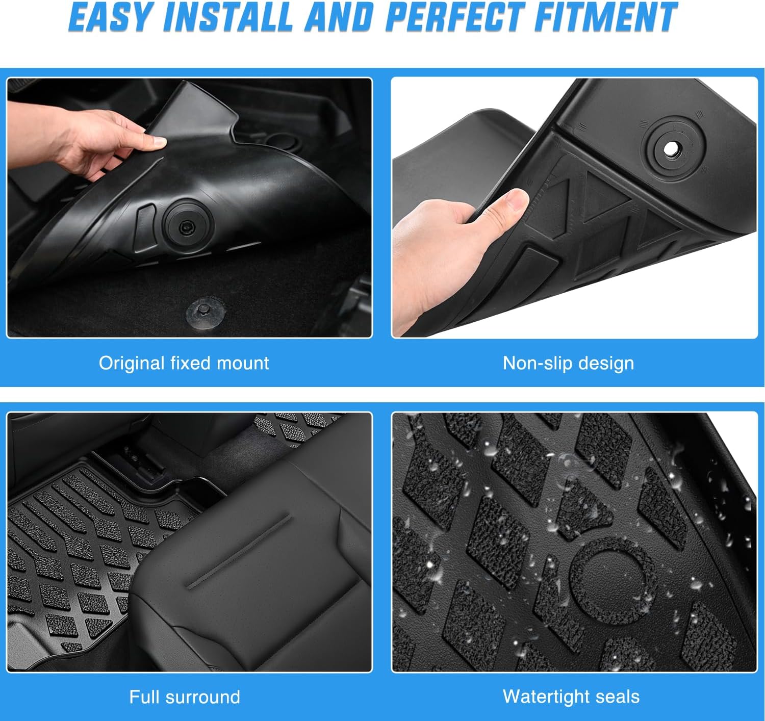 Tappetini Nilight per Chevy Si - Car Floor Mat Rubber recensione e prezzo
