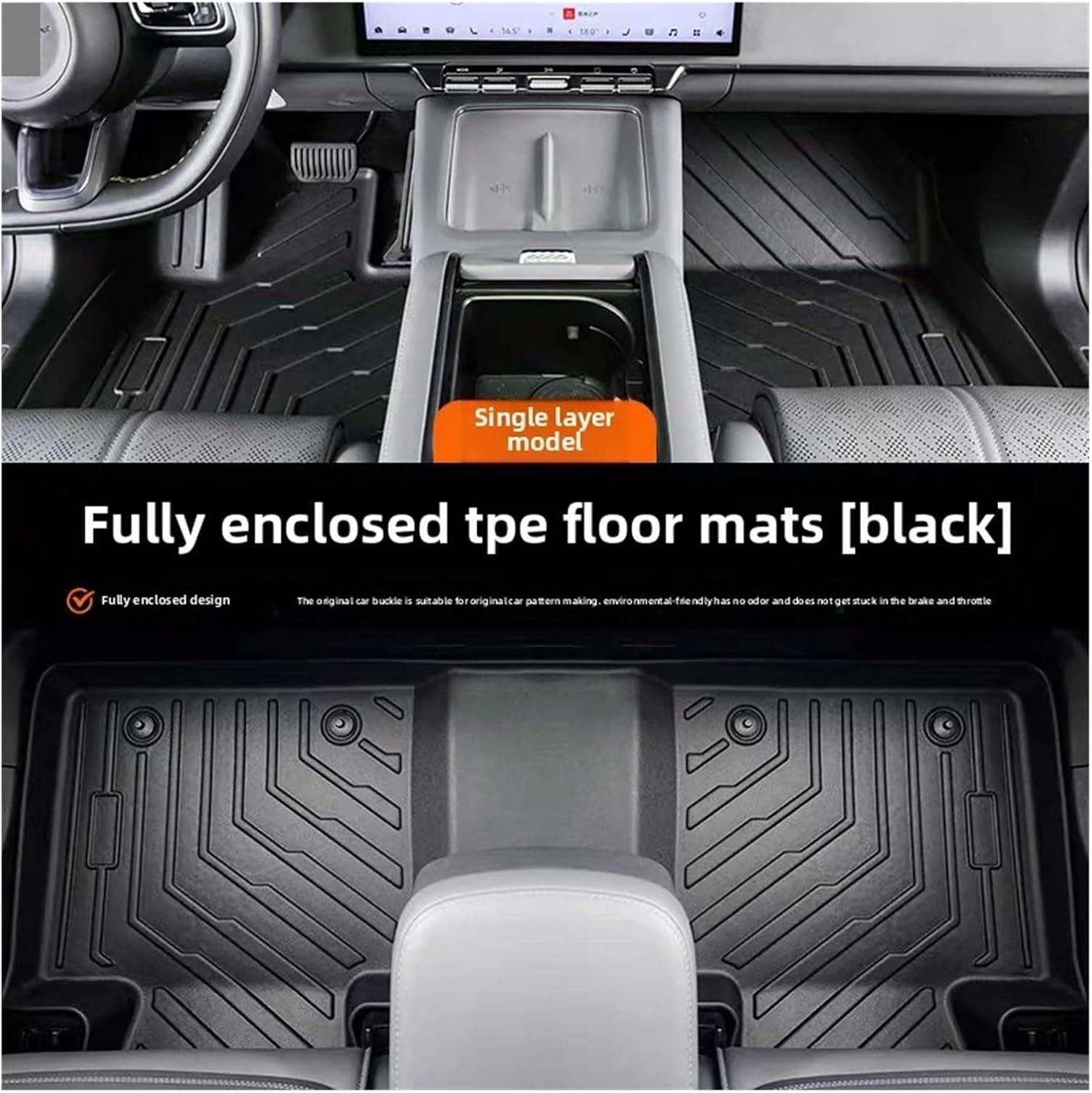 Tappetini in TPE per Zeekr 7X  - Car Floor Mat Rubber recensione e prezzo