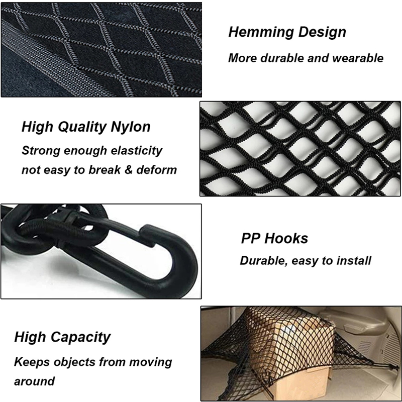 70x70 CM per Hyundai Tucson TL - Car Cargo Net Trunk recensione e prezzo