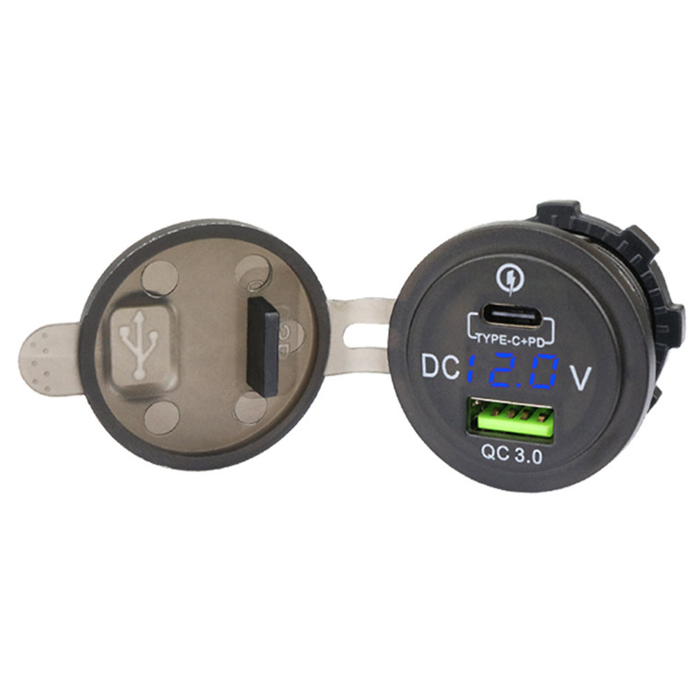 Presa LED Presa QC 3.0 Voltmet - Car Accessories Qc recensione e prezzo