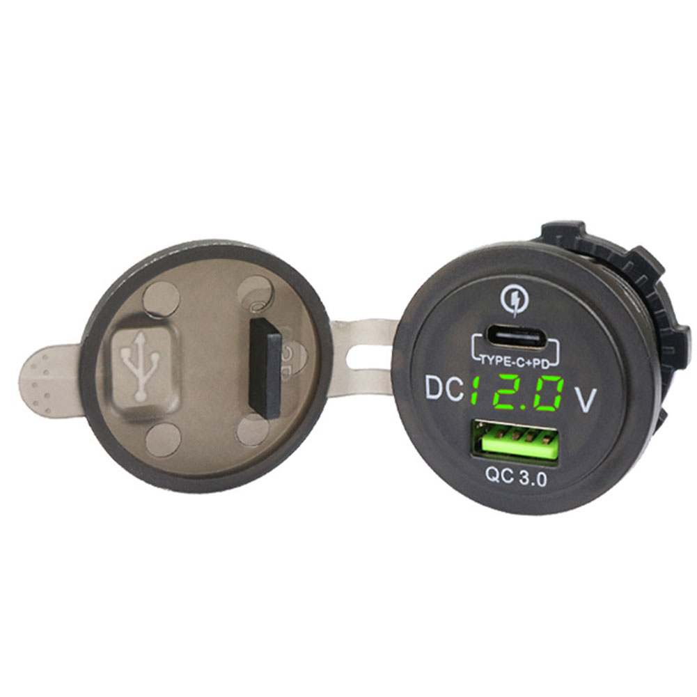 Presa LED Presa QC 3.0 Voltmet - Car Accessories Qc recensione e prezzo