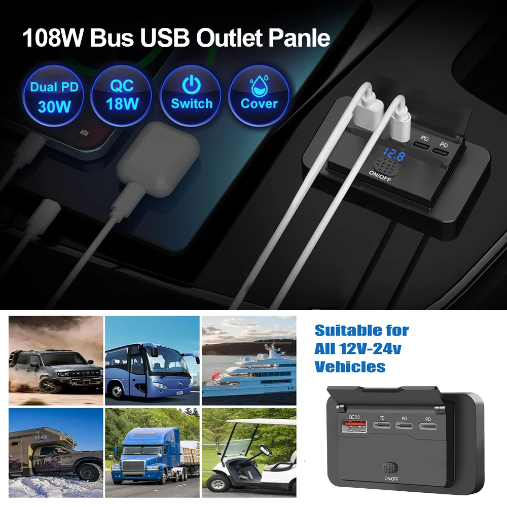 Tre PD e QC 3.0 Caricabatteria - Car Accessories Qc recensione e prezzo