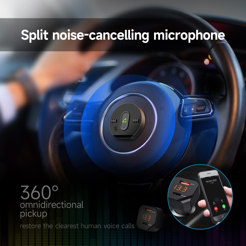 C23 Bluetooth 5.1 Car MP3 True - Car Accessories Qc recensione e prezzo