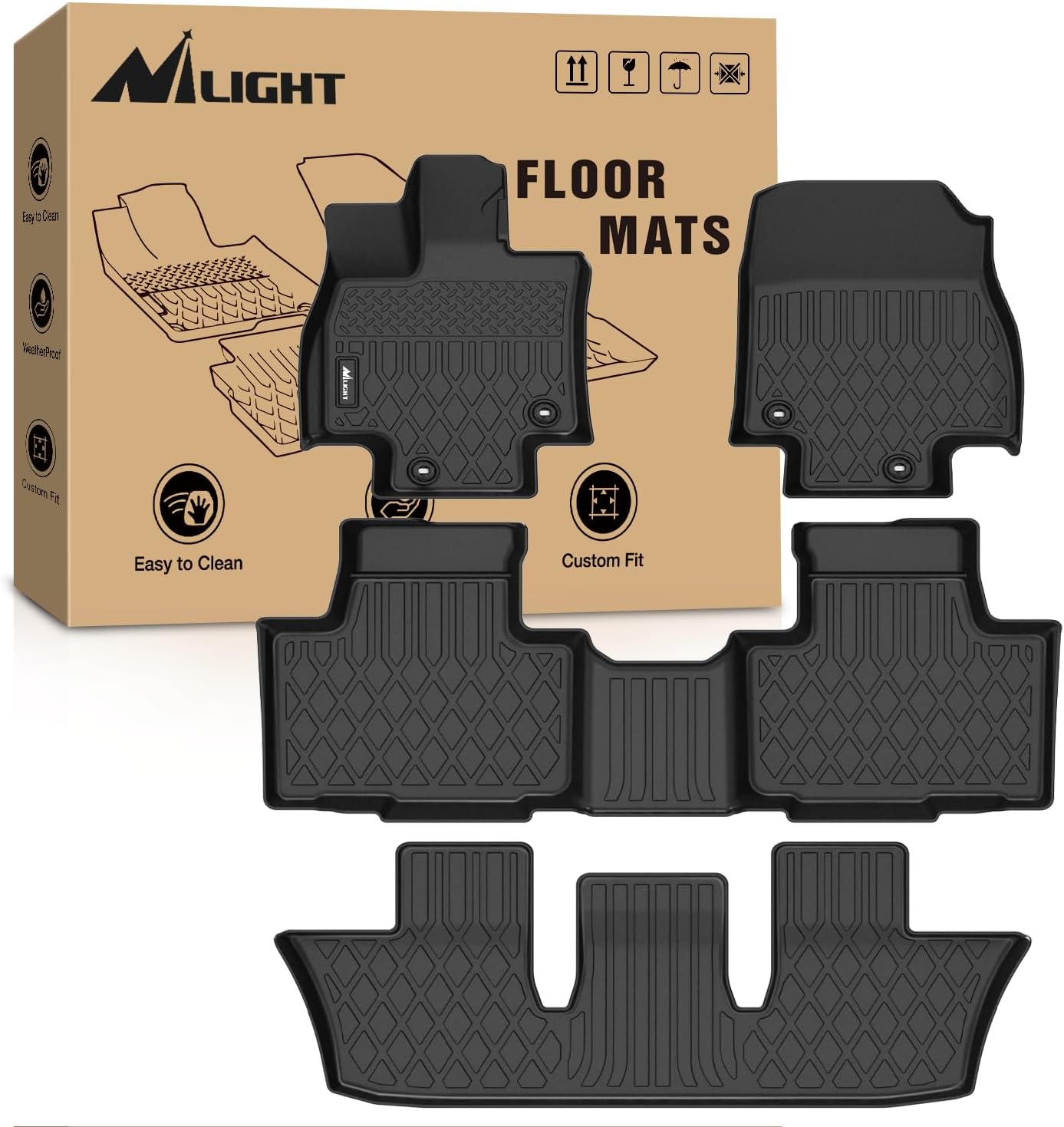 Tappetini Auto Nilight su Misu - Car Floor Mat Rubber recensione e prezzo