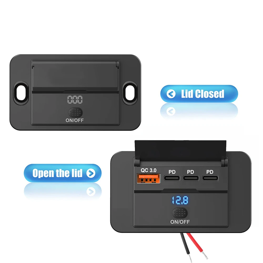 2025 4 porte 12V RV presa USB  - Car Accessories Qc recensione e prezzo
