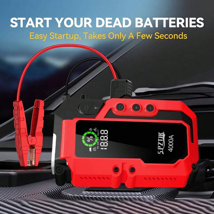 Avviatore di Emergenza per Aut - Portable Jump Starter recensione e prezzo