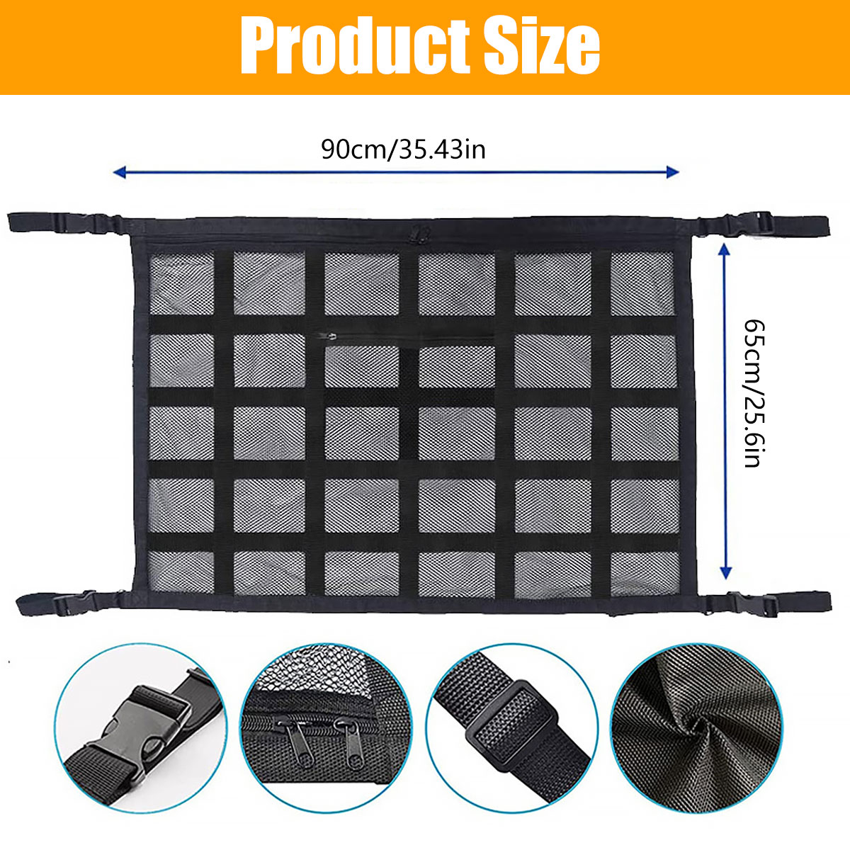Rete di carico per soffitto de - Car Cargo Net Trunk recensione e prezzo