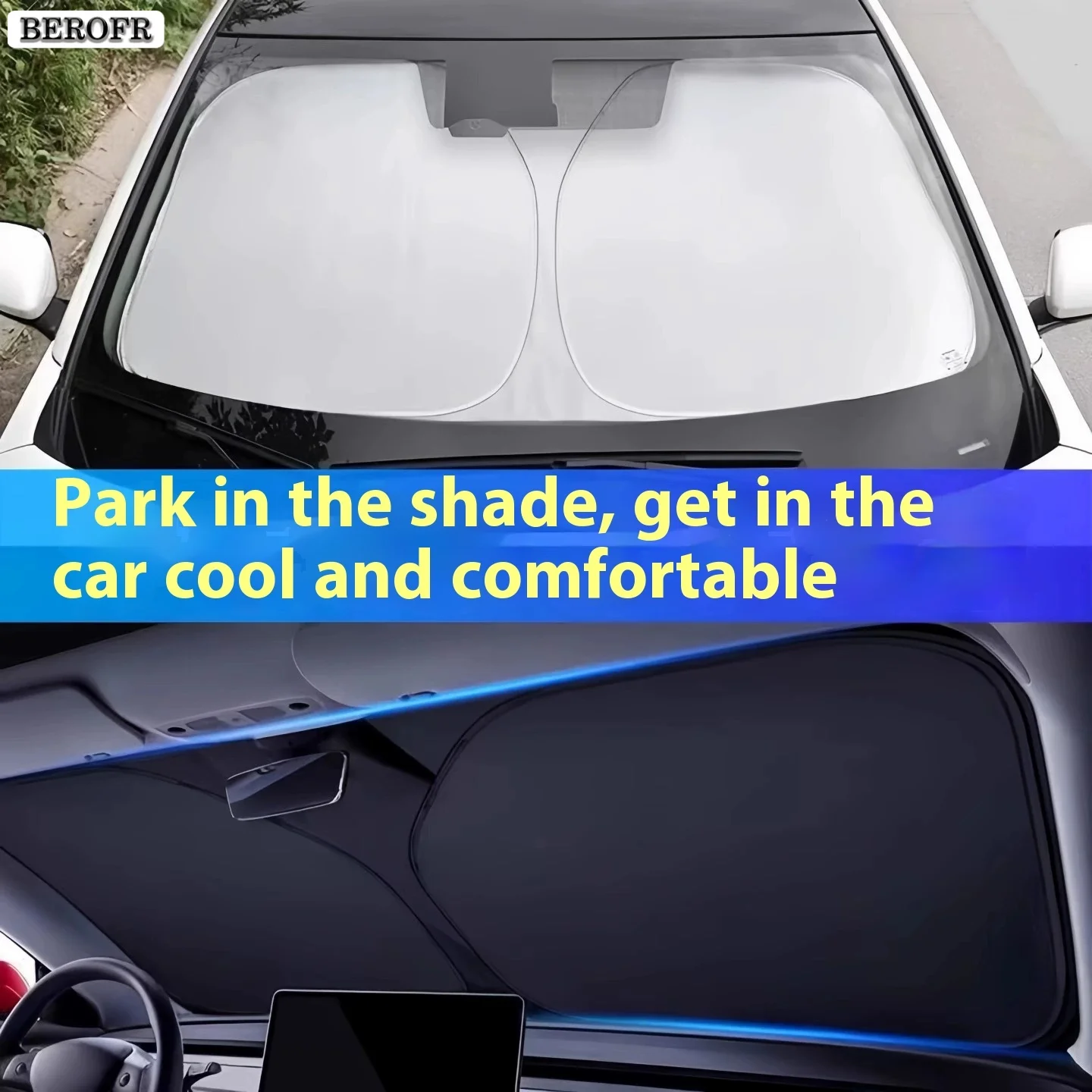 Parasole per parabrezza auto,  - Car Accessories Yate recensione e prezzo